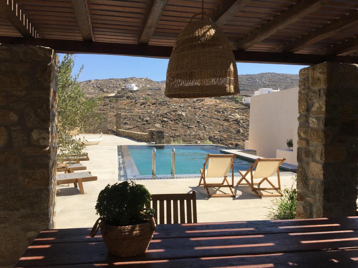 Aviola Mykonos Villa Ftelia  Buitenkant foto