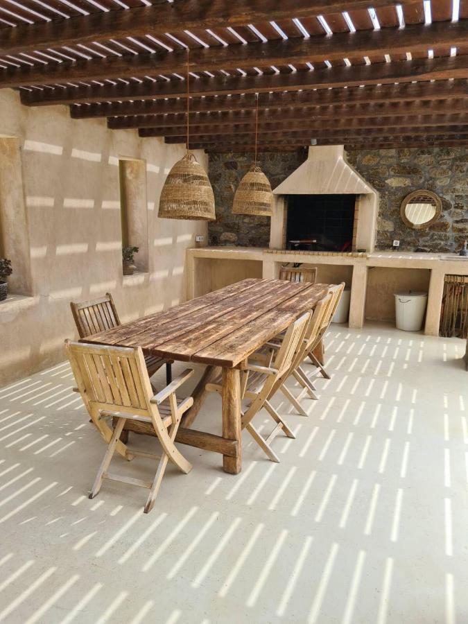 Aviola Mykonos Villa Ftelia  Buitenkant foto