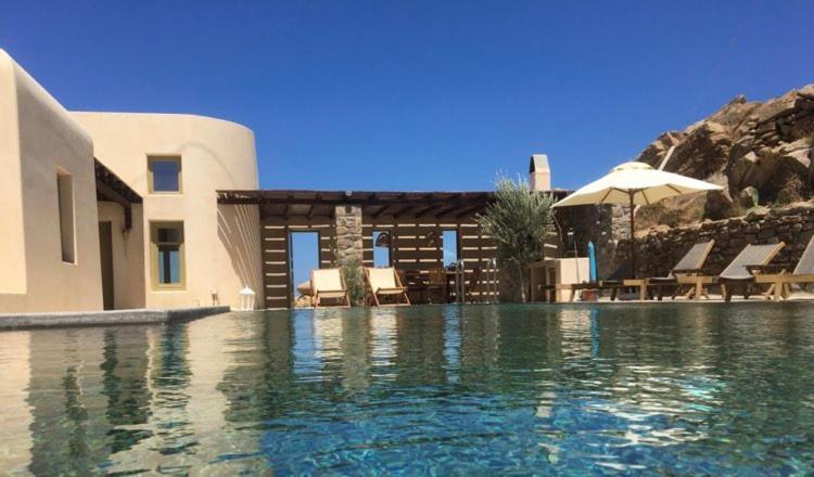 Aviola Mykonos Villa Ftelia  Buitenkant foto